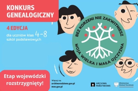 Etap wojewódzki konkursu genealogicznego rozstrzygnięty!