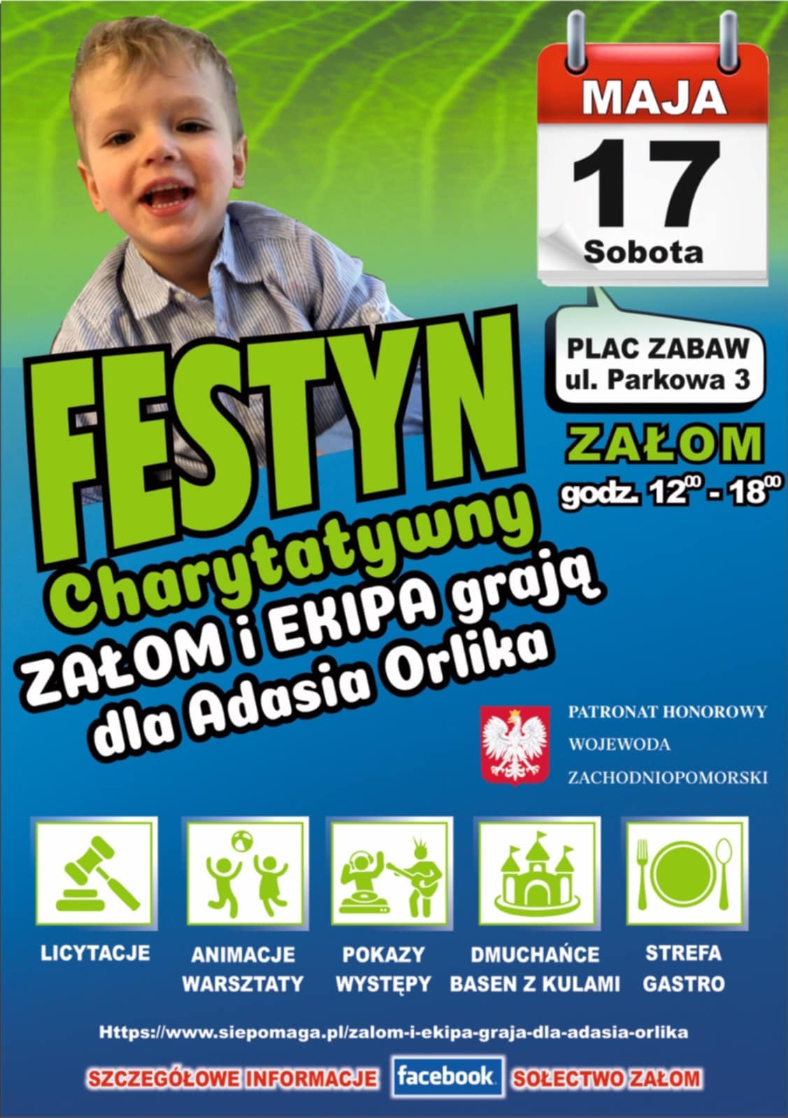 Charytatywny Festyn dla Adasia Orlika