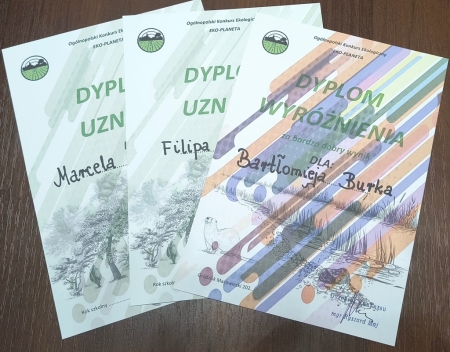 „Rośliny wokół nas – piękne i pożyteczne” – wyniki konkursu