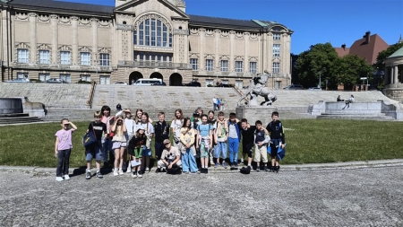 Wycieczka z przewodnikiem po Szczecinie dla klasy 4a