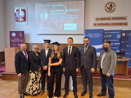 Zakończenie Akademii Młodego Prawnika