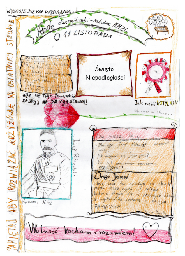 Gazetka Szkolna na 11 listopada