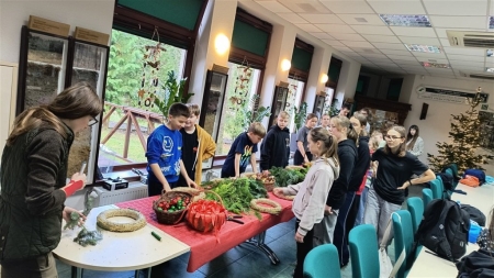 Leśne warsztaty świąteczne w Nadleśnictwie Kliniska
