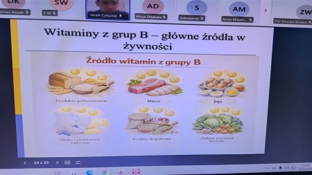 Witaminowy zawrót głowy – relacja z zajęć online SK LOP